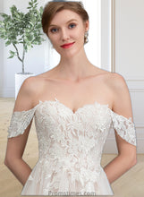 Load image into Gallery viewer, Reyna Ball-Gown/Princess Sweetheart Sweep Train Tulle Wedding Dress XXBP0013685