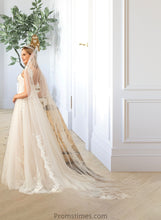 Load image into Gallery viewer, Reyna Ball-Gown/Princess Sweetheart Sweep Train Tulle Wedding Dress XXBP0013685