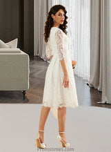 Load image into Gallery viewer, Luciana A-Line Knee-Length Wedding Dress XXBP0013699