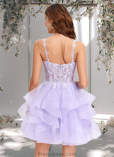 Load image into Gallery viewer, Jaliyah Ball-Gown/Princess Sweetheart Short Tulle Homecoming Dress XXBP0025677