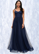 Load image into Gallery viewer, Jolie Ball-Gown/Princess Sweetheart Floor-Length Tulle Prom Dresses XXBP0022198