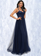 Load image into Gallery viewer, Jolie Ball-Gown/Princess Sweetheart Floor-Length Tulle Prom Dresses XXBP0022198