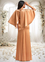 Load image into Gallery viewer, Katherine A-line Square Floor-Length Stretch Satin Bridesmaid Dress XXBP0025765