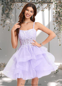 Jaliyah Ball-Gown/Princess Sweetheart Short Tulle Homecoming Dress XXBP0025677