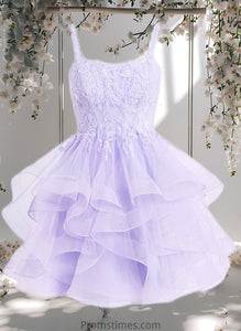 Jaliyah Ball-Gown/Princess Sweetheart Short Tulle Homecoming Dress XXBP0025677