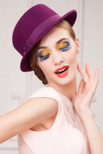 Load image into Gallery viewer, Ladies&#39; Fashion Autumn/Winter Wool With Bowler /Cloche Hat