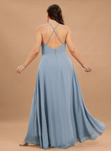 Load image into Gallery viewer, A-Line Asymmetrical Prom Dresses Camille V-neck Chiffon