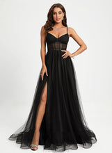 Load image into Gallery viewer, V-neck Pleated Jackie With Ball-Gown/Princess Prom Dresses Tulle Train Sweep