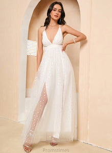 Dress Wedding A-Line Shirley Ankle-Length Wedding Dresses V-neck