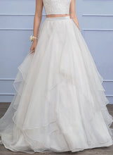 Load image into Gallery viewer, Organza Skirt Train Sweep Wedding Dresses Wedding Separates Caitlin