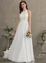 Load image into Gallery viewer, Floor-Length Chiffon Lace Wedding Wedding Dresses Dress A-Line Willa