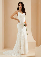 Load image into Gallery viewer, Wedding V-neck Trumpet/Mermaid Court Renata Wedding Dresses Train Dress