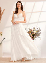 Load image into Gallery viewer, V-neck Sequins Floor-Length With Wedding Dresses Wedding Dress A-Line Lexi