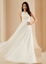 Load image into Gallery viewer, With Wedding Dress Sequins Lace Sweep Wedding Dresses Nydia A-Line Train