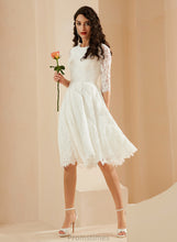 Load image into Gallery viewer, Wedding A-Line Dress Knee-Length Ximena Wedding Dresses