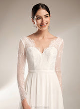 Load image into Gallery viewer, Wedding Sweep Deja V-neck Train Wedding Dresses Dress A-Line