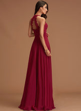 Load image into Gallery viewer, Prom Dresses A-Line Floor-Length Celia Chiffon Scoop