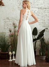 Load image into Gallery viewer, Dress Wedding Dresses Ally Neck Wedding Floor-Length A-Line Scoop