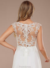 Load image into Gallery viewer, Sweep Chiffon Wedding Train V-neck Wedding Dresses Lace A-Line Dress Alani