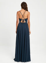 Load image into Gallery viewer, Kayleigh Lace Halter Prom Dresses A-Line With Chiffon Floor-Length