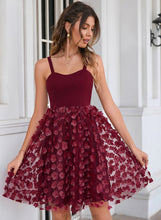 Load image into Gallery viewer, A-Line Homecoming Short/Mini Square Dress Homecoming Dresses Neckline Martina