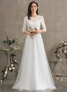 Kathryn Floor-Length Wedding Tulle Wedding Dresses Dress Sweetheart A-Line