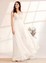 Load image into Gallery viewer, V-neck Sequins Floor-Length With Wedding Dresses Wedding Dress A-Line Lexi