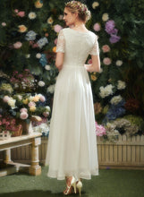 Load image into Gallery viewer, With Wedding Dresses Hadley Dress Wedding Lace Asymmetrical V-neck A-Line