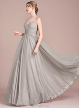 Load image into Gallery viewer, Prom Dresses Riley V-neck Beading With Tulle Floor-Length Ruffle Ball-Gown/Princess