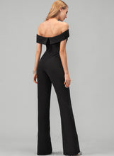 Load image into Gallery viewer, Ashley Pockets Off-the-Shoulder Prom Dresses Sheath/Column Stretch With Floor-Length Crepe