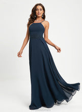 Load image into Gallery viewer, Kayleigh Lace Halter Prom Dresses A-Line With Chiffon Floor-Length