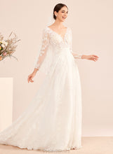 Load image into Gallery viewer, Train Dress Sequins Gwen With A-Line Wedding Dresses V-neck Court Wedding Beading