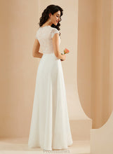 Load image into Gallery viewer, Wedding Lace Dress Scoop With Lyla A-Line Wedding Dresses Floor-Length Neck