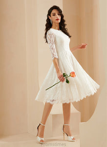 Wedding A-Line Dress Knee-Length Ximena Wedding Dresses