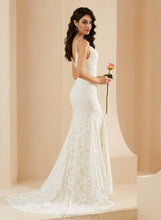 Load image into Gallery viewer, Wedding V-neck Trumpet/Mermaid Court Renata Wedding Dresses Train Dress