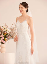 Load image into Gallery viewer, Dress Sequins V-neck Wedding Dresses A-Line Wedding Lailah With Train Court