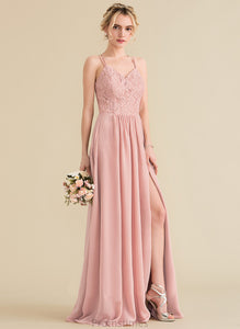 Lace Sweetheart Prom Dresses Chiffon A-Line Noemi Floor-Length