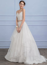 Load image into Gallery viewer, Organza Skirt Train Sweep Wedding Dresses Wedding Separates Caitlin