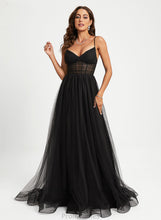 Load image into Gallery viewer, V-neck Pleated Jackie With Ball-Gown/Princess Prom Dresses Tulle Train Sweep