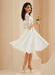 Wedding A-Line Dress Knee-Length Ximena Wedding Dresses