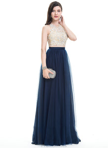 Skirt Prom Dresses Prom A-Line Floor-Length Tulle Adalynn