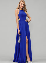 Load image into Gallery viewer, Scoop Prom Dresses Floor-Length Delilah Chiffon A-Line