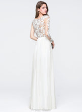 Load image into Gallery viewer, Chiffon Prom Dresses Claudia A-Line Sweetheart Floor-Length Split With Front