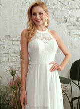 Load image into Gallery viewer, Dress Wedding Dresses Ally Neck Wedding Floor-Length A-Line Scoop