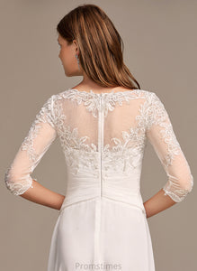 Lace Illusion Alyssa With Wedding Dresses Dress A-Line Asymmetrical Wedding