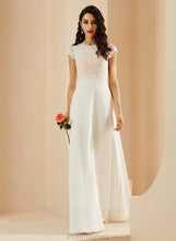 Load image into Gallery viewer, Wedding Lace Dress Scoop With Lyla A-Line Wedding Dresses Floor-Length Neck