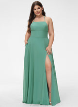 Load image into Gallery viewer, A-Line Nyasia Floor-Length Square Prom Dresses Chiffon