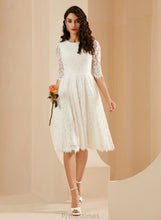 Load image into Gallery viewer, Wedding A-Line Dress Knee-Length Ximena Wedding Dresses