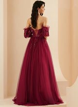 Load image into Gallery viewer, Sweep Sequins Julia Prom Dresses Ball-Gown/Princess Sweetheart Train Tulle With