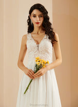 Load image into Gallery viewer, Heidy Lace Sequins Dress With V-neck Wedding Wedding Dresses Knee-Length A-Line